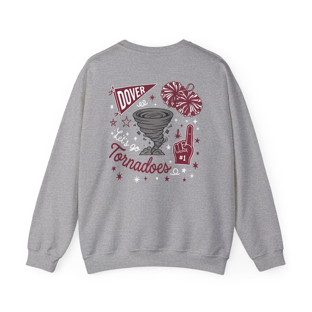 Cheer Mom Dover Tornadoes - Crewneck Sweatshirt
