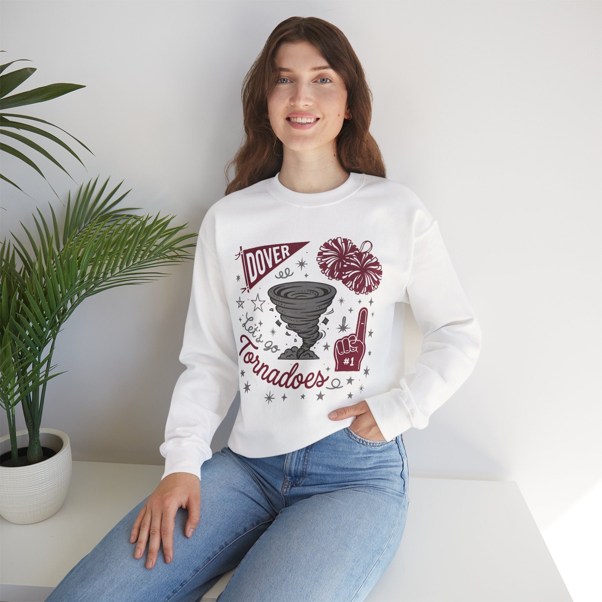 Dover Tornadoes - Crewneck Sweatshirt