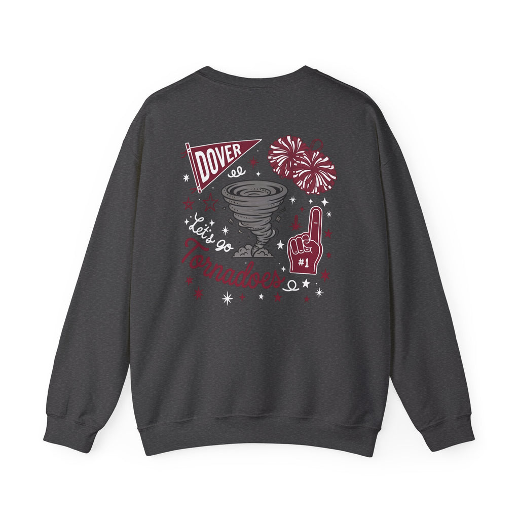 Cheer Mom Dover Tornadoes - Crewneck Sweatshirt