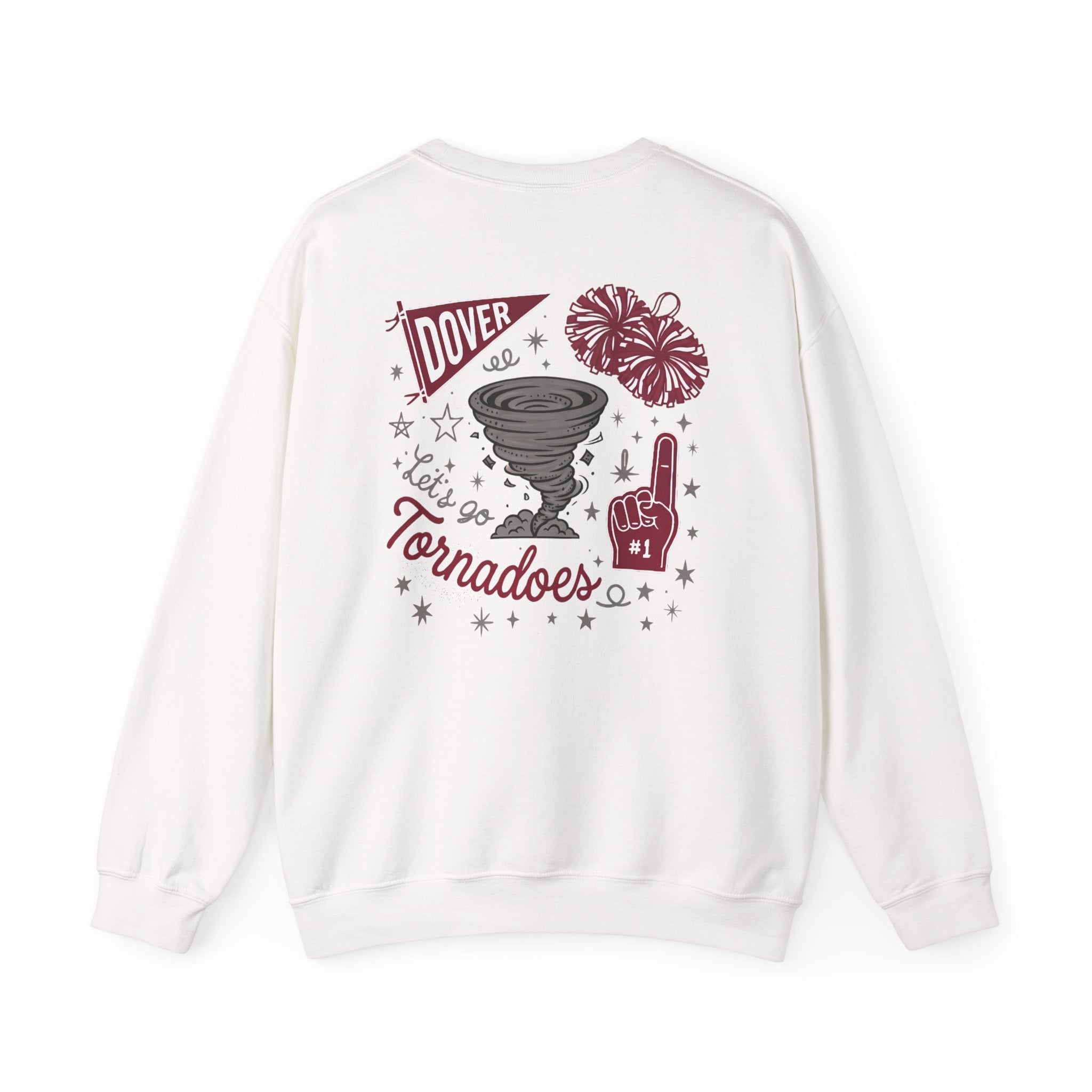 Cheer Mom Dover Tornadoes - Crewneck Sweatshirt
